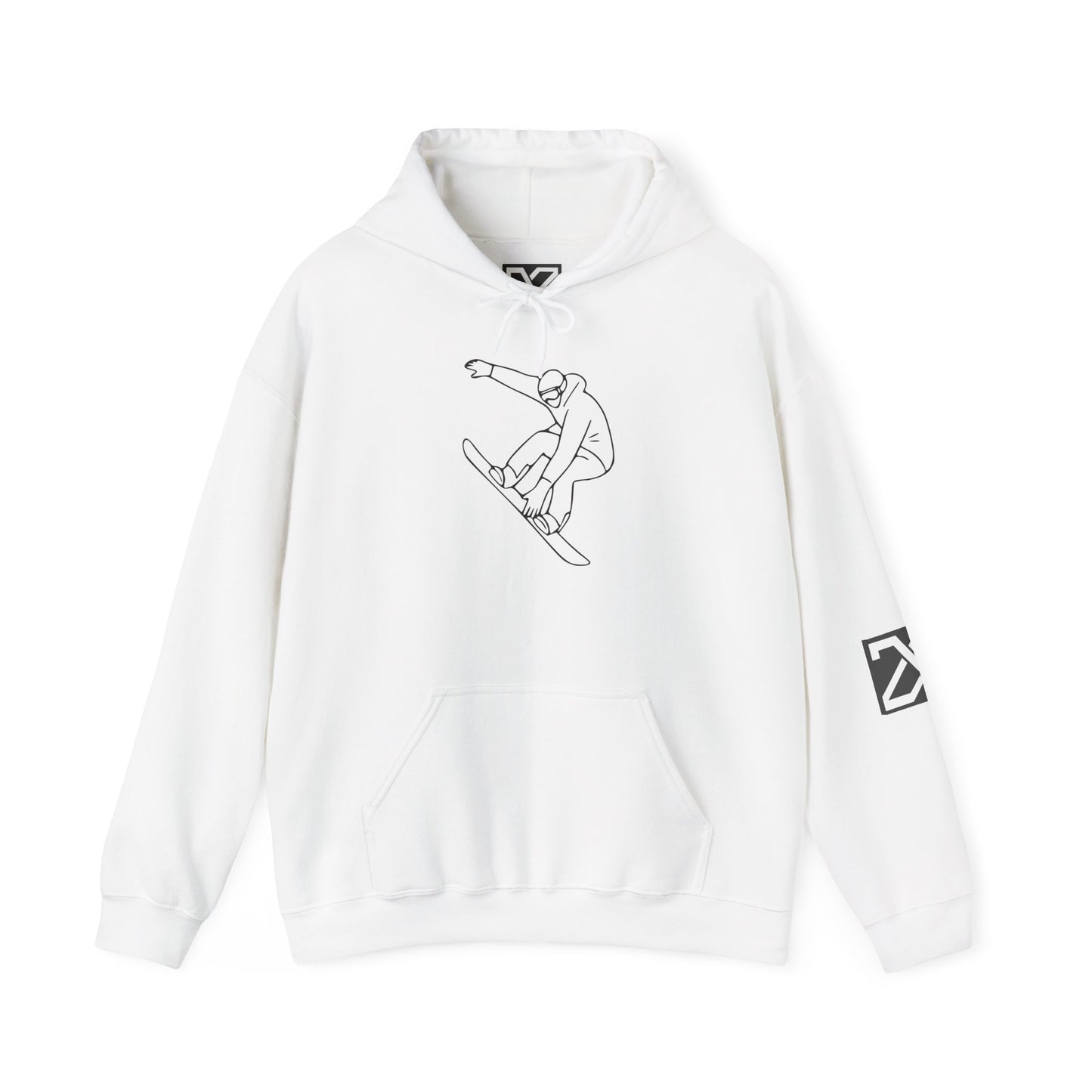 Full Send Or Go Home Snowboarding Unisex Hoodie