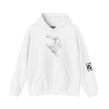 Full Send Or Go Home Snowboarding Unisex Hoodie