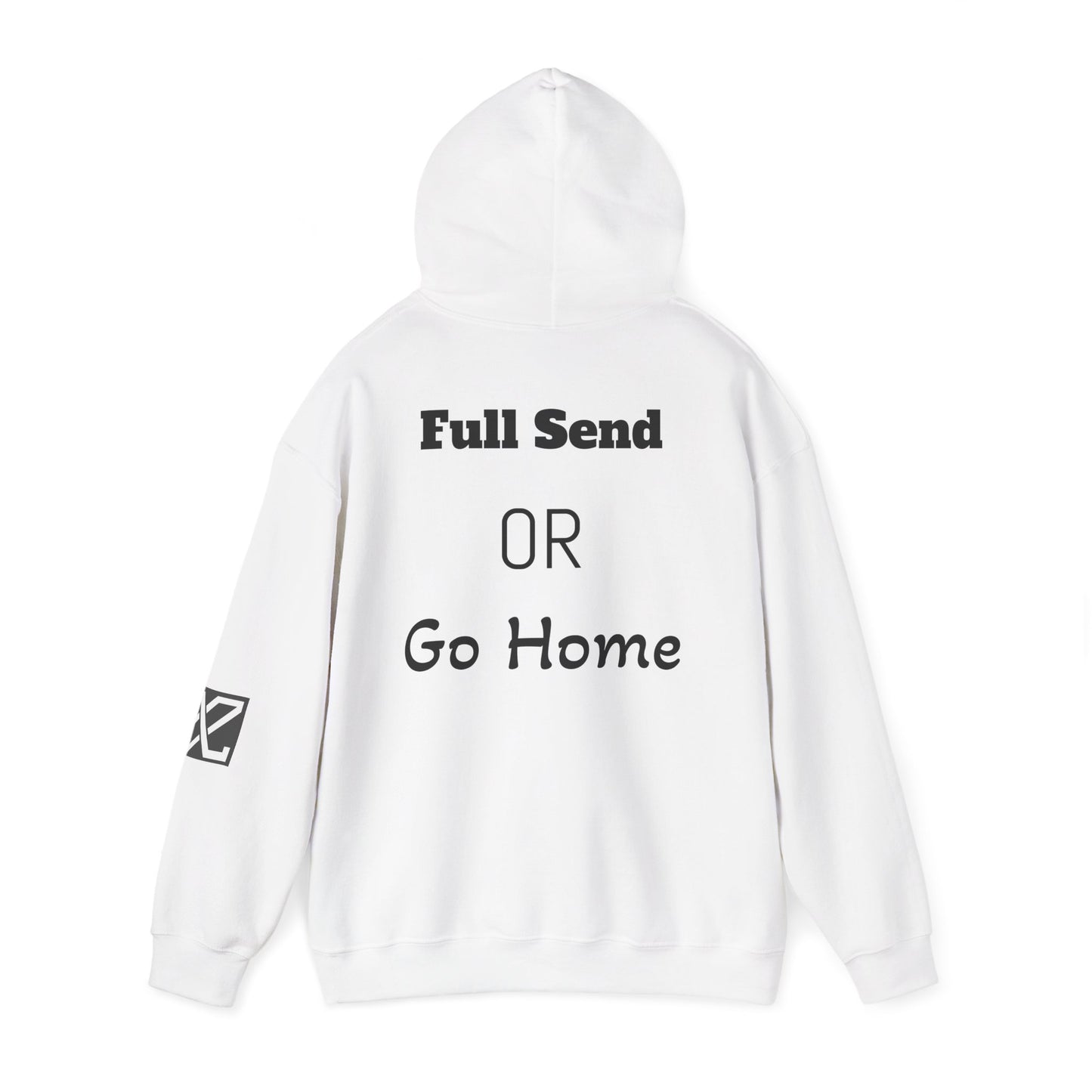 Full Send Or Go Home Snowboarding Unisex Hoodie
