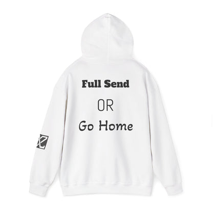 Full Send Or Go Home Snowboarding Unisex Hoodie