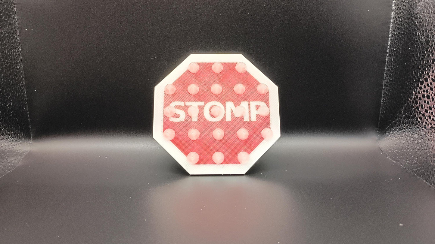 STOMP Sign Stomp Pad