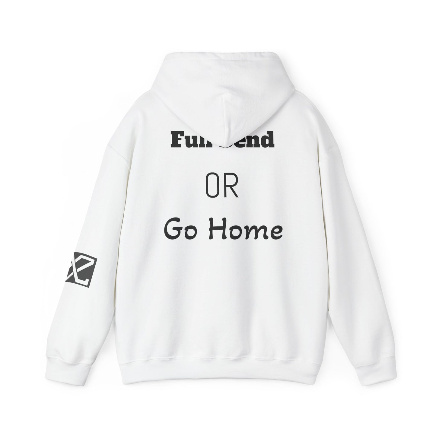 Full Send Or Go Home Snowboarding Unisex Hoodie