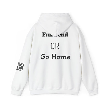 Full Send Or Go Home Snowboarding Unisex Hoodie