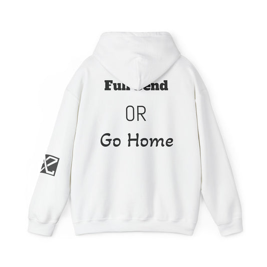 Full Send Or Go Home Snowboarding Unisex Hoodie